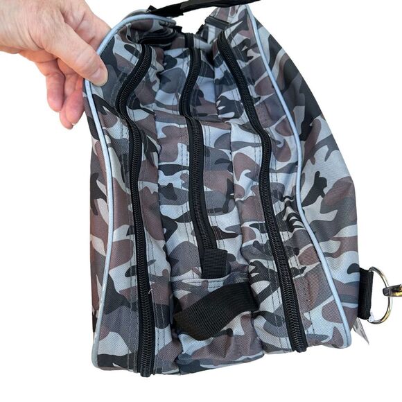 Athletico Lifestyle‎ NWT Skate Bag 16x16x10 Zipper Pockets Water Bottle Camo New - Picture 5 of 6